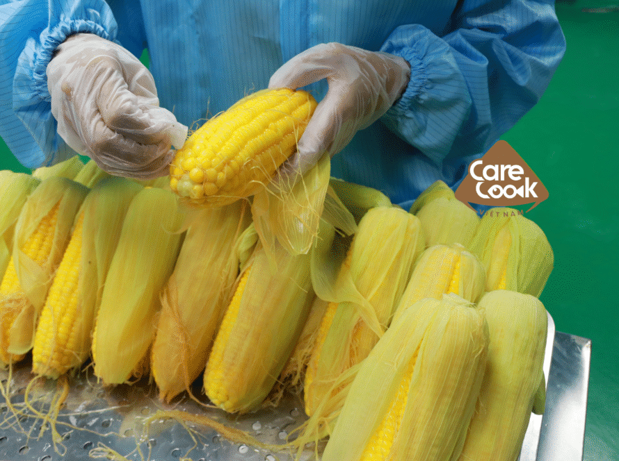 ngo ngot luoc retort carecook viet nam