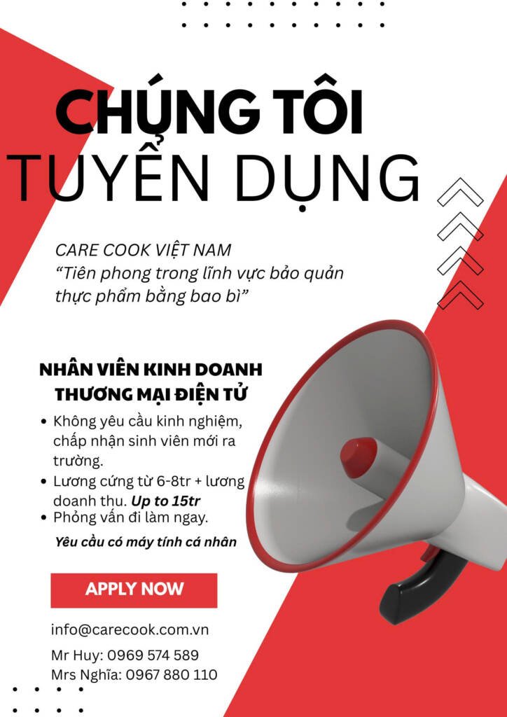 tin tuc tuyen dung nhan vien kinh doanh carecook viet nam